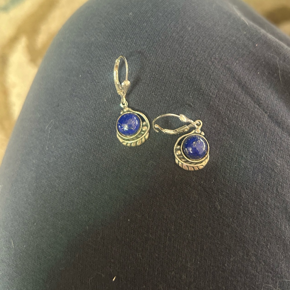 Silver 925 Marked Earrings